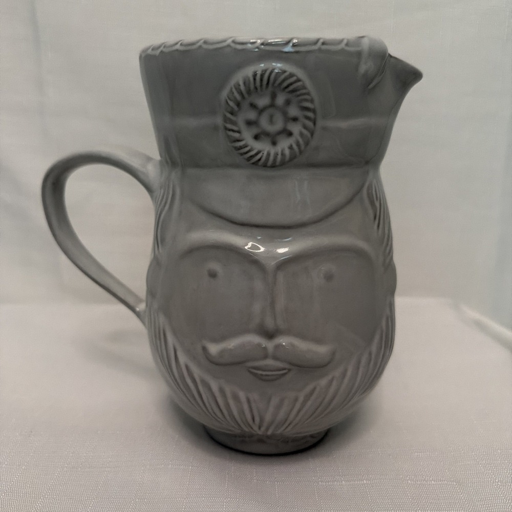 JONATHAN ADLER UTOPIA Captain & Sailor Double Sided Pitcher New Rare